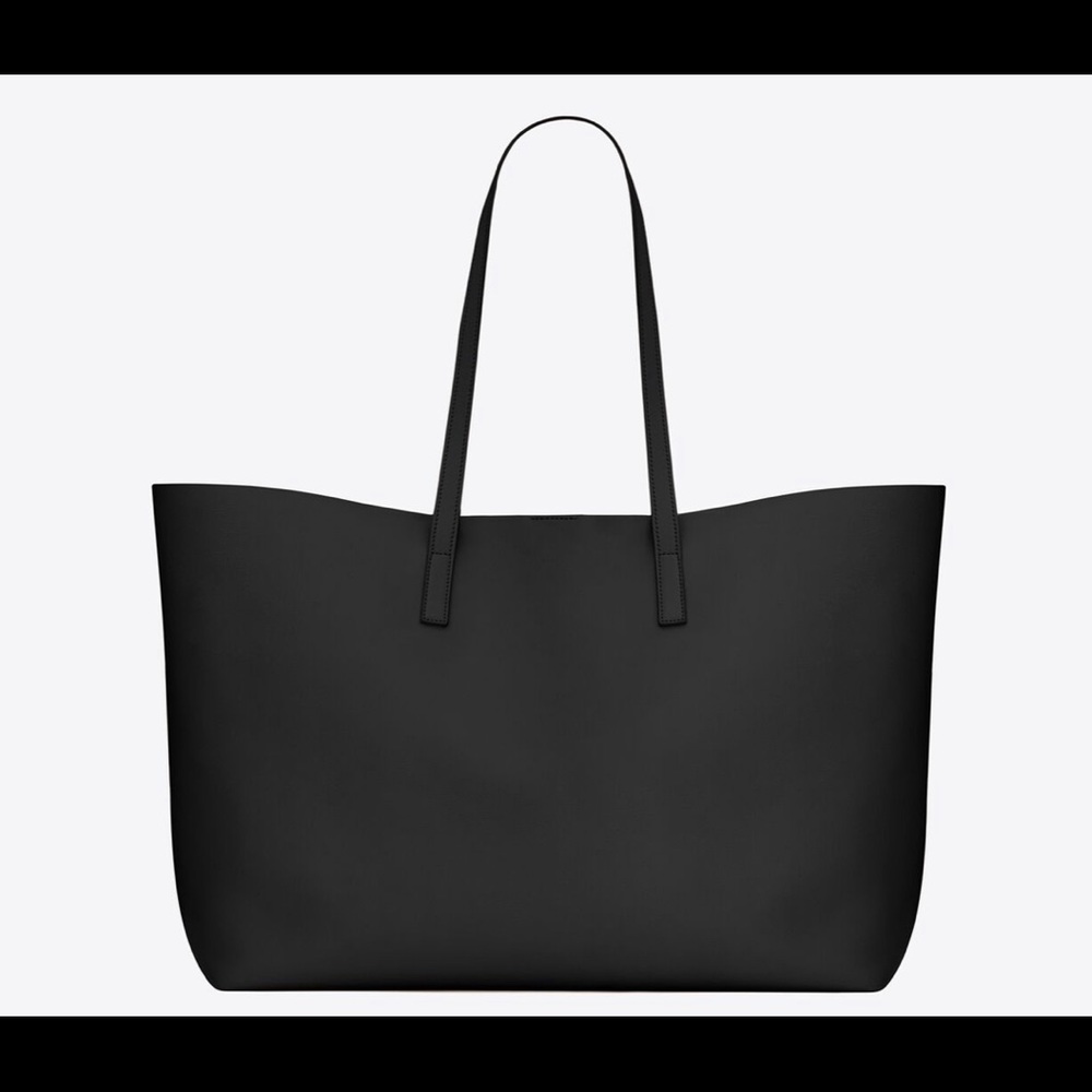 Saint Laurent black leather tote - Picture 2 of 3